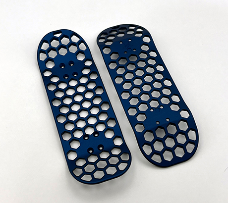 Fingerboard Afterburner Blue - Back