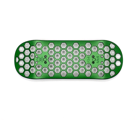 Bottom view of F34 - 34mm wide deck