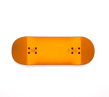 32mm wide; eject Orange machined grip